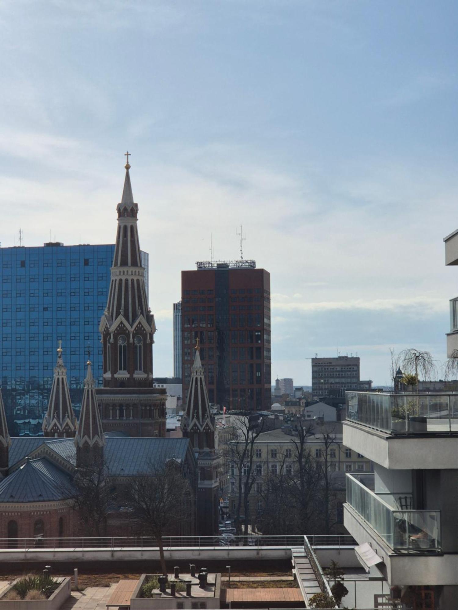 Centre Point Ilumino Apartment Лодз Екстериор снимка